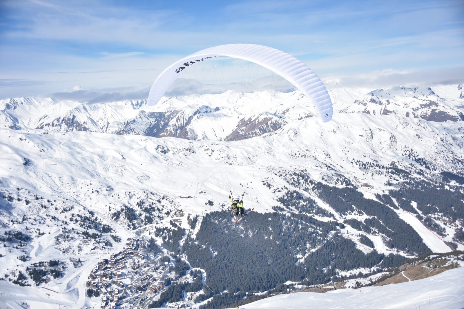 Vol en parapente à Méribel
