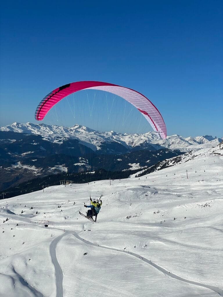 parapente Méribel