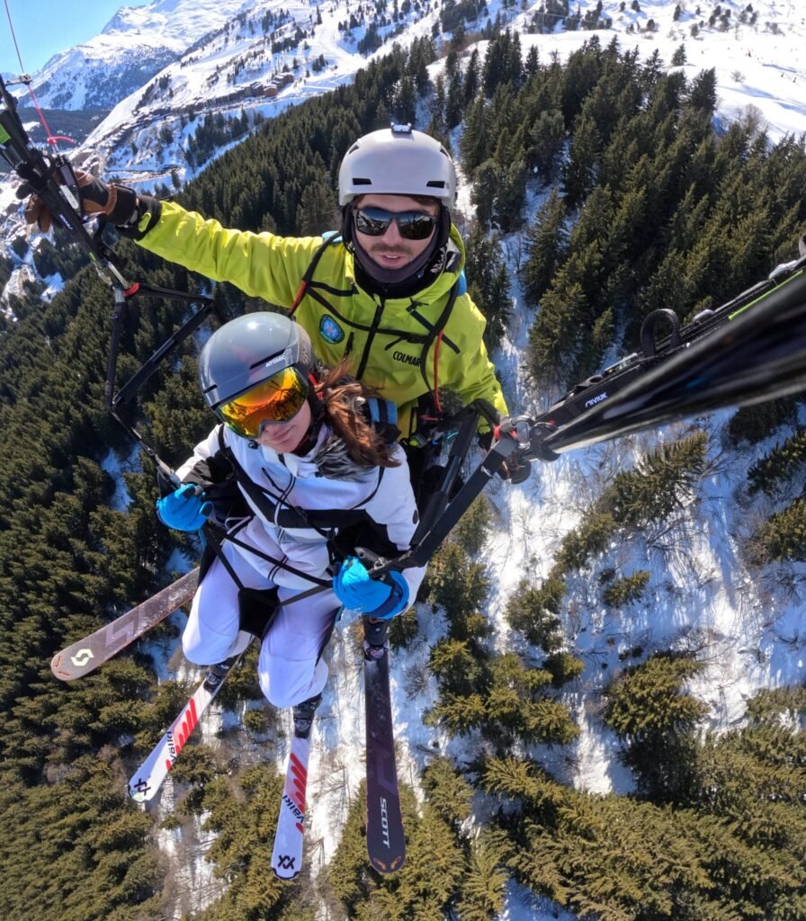 Vol parapente Méribel