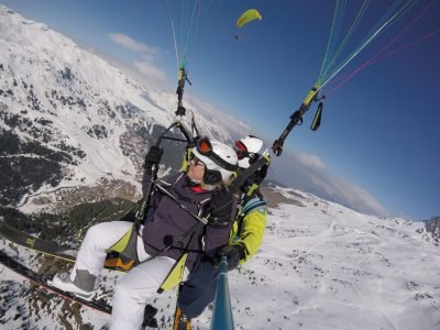 baptême parapente Méribel
